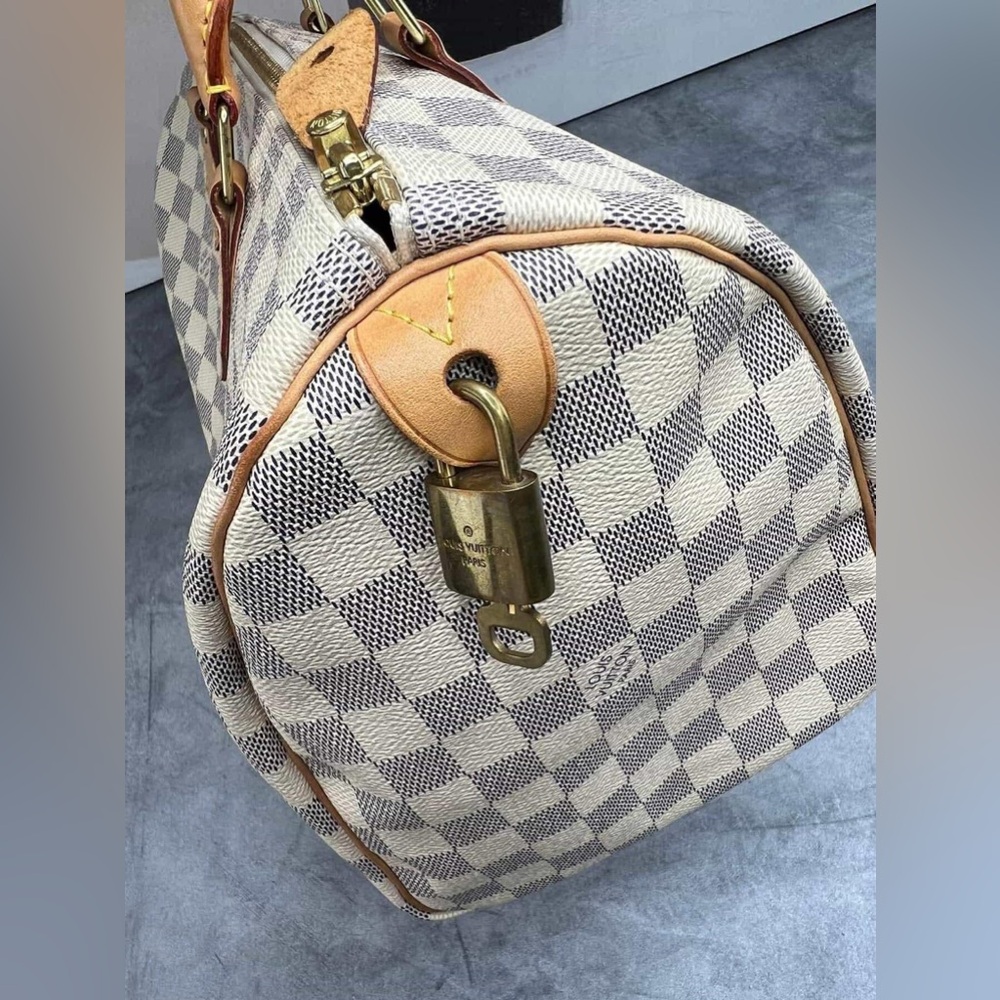 🌵 Louis Vuitton Speedy 30 Azur 🌵 - Picture 12 of 16